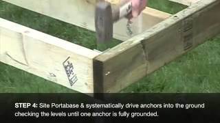 Building Your Wooden Shed Base [upl. by Sill]