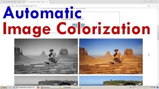 Automatic Image Colorization [upl. by Blanchette]