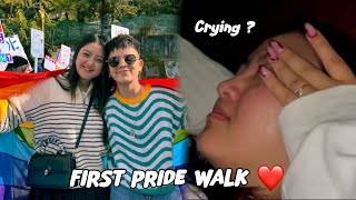 Day in our life  Our first PRIDE WALK with Gracys MOM  Xorem amp Gracy  SIKKIM [upl. by Alliuqet411]