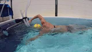 Swim maximal aerobic capacity VO2max test [upl. by Olodort265]