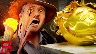 Indiana Jones CURSED LIFE STORY Fortnite [upl. by Llenna126]