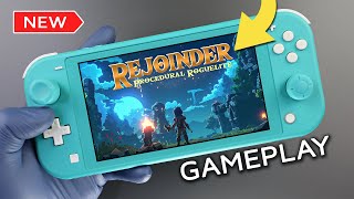 Rejoinder  Procedural Roguelite Nintendo Switch Lite Gameplay [upl. by Doble]