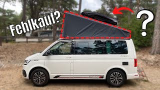 🌧 Herbstcamping mit Calicap trotz Dachbox oder Solar 🚐 inkl Montage [upl. by Osher]