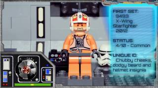 LEGO Star Wars Minifigure Collection  Jek Porkins 9493 [upl. by Aisitel]