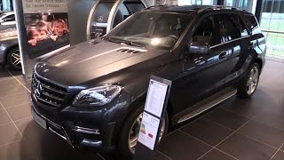 MercedesBenz ML 2015 In Depth Review Interior Exterior [upl. by Ahaelam359]