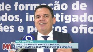 Curso vai formar novos delegados investigadores escrivães e peritos da Polícia Civil em São Luís [upl. by Artair]