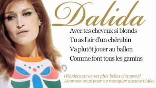 Dalida  Bambino  Paroles Lyrics [upl. by Atnoek]