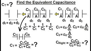 Physics  EampM Ch 391 Capacitors amp Capacitance Understood 27 of 27 Equivalent Capacitance [upl. by Yoj]