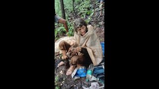 American woman found chained to tree and left to die in India [upl. by Mossolb495]