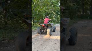 Big Gun Exhaust Evo M and Power Box EFI fuel tuner on Polaris Outlaw 110 EFI Sound [upl. by Glovsky]