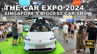 Singapores Biggest Car Show  The Car Expo 2024 [upl. by Lihcox761]