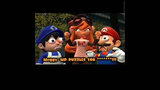 Meggy feeling pissed off when spotting with TV Puzzleman Shorts Video credits to SMG4 [upl. by Ibrek]