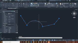 Converting Polylines into Arcs with AutoCAD [upl. by Elumas397]