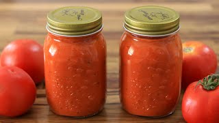 How to Make Homemade Tomato Sauce [upl. by Wexler]