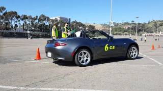 RoadsterSport RACE muffler leaving the starting line at SCCA event [upl. by Suissac25]