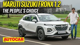 Maruti Suzuki Fronx 12 Delta Plus  The peoples choice  First Drive  Autocar India [upl. by Lacy487]