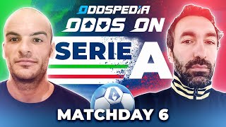 Serie A Predictions 202425 Matchday 6  Best Football Betting Tips Today [upl. by Majka]