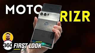 Motorola Rizr Rollable Concept Phone First Look in Hindi and Hands on तगड़ी इनोवेशन [upl. by Rusel]