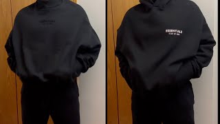 Fear Of God Essentials HOLIDAY 2024 Hoodie VS Fall Wintter 2023 HOODIE [upl. by Agnizn343]