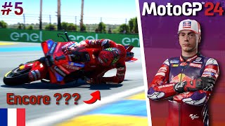 MotoGP 24 Carrière 5  ENCORE BAGNAIA   LeMans PS5 [upl. by Sharron709]