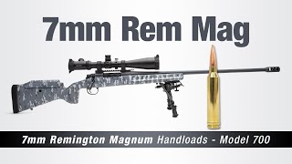 7mm Remington Magnum Handloads [upl. by Ailices]