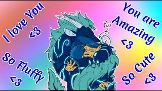 Furry ASMR Dragon Boyfriend Pampers and Reassures You Positive Affirmation  BFRP  Kisses [upl. by Hadihahs426]