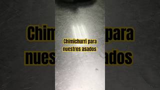 Chimichurri para nuestros asados [upl. by Azal]