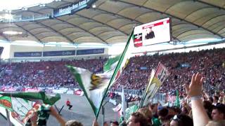 VFB Stuttgart  SV Werder Bremen  Wir sind von Werder Bremen Fans [upl. by Ona]