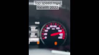 TOP SPEED MYVI FACELIFT 2022 [upl. by Yadseut]