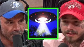 Joe Rogan amp Post Malone Talk Aliens and UFOs [upl. by Yartnoed]