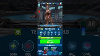 Turns 13 level to the 🔥TENONTOSAURUS🔥shortvideo jurassicworldalive [upl. by Faires669]