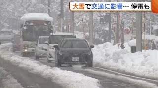 「新潟をなめていた…」平地中心に“ドカ雪”…交通機関は混乱「バス来ない」「大会に行けない」 231222 1855 [upl. by Nerua]