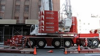 Bay Crane Liebherr LTM1350 working [upl. by Riay937]