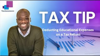 Deducting Educational Expenses on a Tax Return [upl. by Barrus]