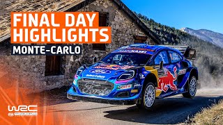 Final Day Highlights  WRC Rallye MonteCarlo 2023 [upl. by Aloz]