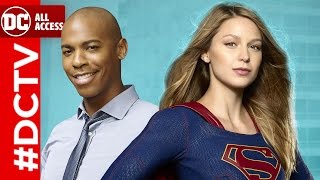 Supergirl Cast Talks Arrow Crossover [upl. by Alenas]