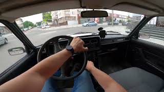 Lada 2107 17 Internal Combustion engine 1997 POV test drive 2 [upl. by Nerraw]