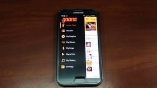 Gaana App Video Walkthrough [upl. by Alrich]