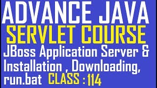 114 Jboss Application Server Downloading Installation information  adv java servlet [upl. by Erek801]