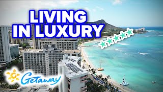 Explore Waikiki’s luxury hotel the Royal Hawaiian  Getaway [upl. by Lithea]