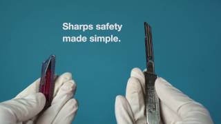 Anzen™ Safety Scalpel Short Demonstration [upl. by Sweatt]