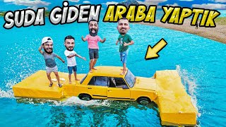 SUDA GİDEN ARABA YAPTIK DOĞADA HAYATTA KALMA [upl. by Nylkaj]