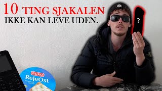 10 TING SJAKALEN IKKE KAN LEVE UDEN [upl. by Yarak]