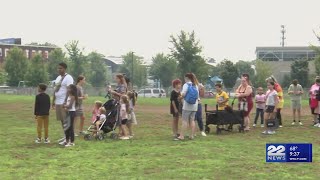 Backtoschool party for students in Springfields North End neighborhood [upl. by Speroni593]