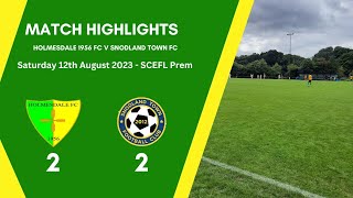 Holmesdale 1956 FC 22 Snodland Town FC  SCEFL Prem Highlights [upl. by Garris]