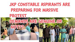 JKP Age relaxation aspirants loose their temper jkpconstable jkpsi jkssb agerelaxation lg jampk [upl. by Nevag]