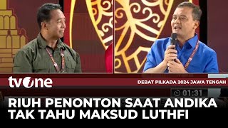 Andika Perkasa Kena Jebakan Pertanyaan Ahmad Luthfi Soal Desa di Timur Jateng  Debat Pilkada tvOne [upl. by Risteau]