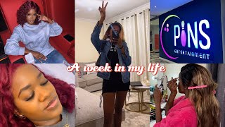 A WEEK IN MY LIFE🎀 Skincare Lash Appointment Movie Night Photoshoot Shopping Bowling [upl. by Markson]