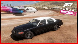 TWIN TURBO CROWN VIC CHEAP CAR CHALLENGE  Forza Horizon 5 [upl. by Yecak862]