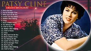 Patsy Cline Greatest Hits 🌻 Patsy Cline Greatest Hits Full Album 🌻 She’s Got You 8888 [upl. by Raychel]